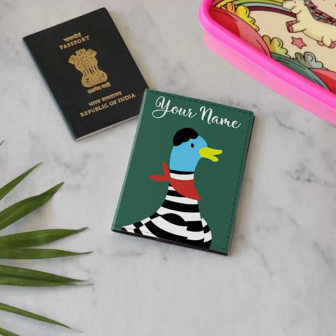 Customized Passport Travel With Luggage Tag - Baby Duck