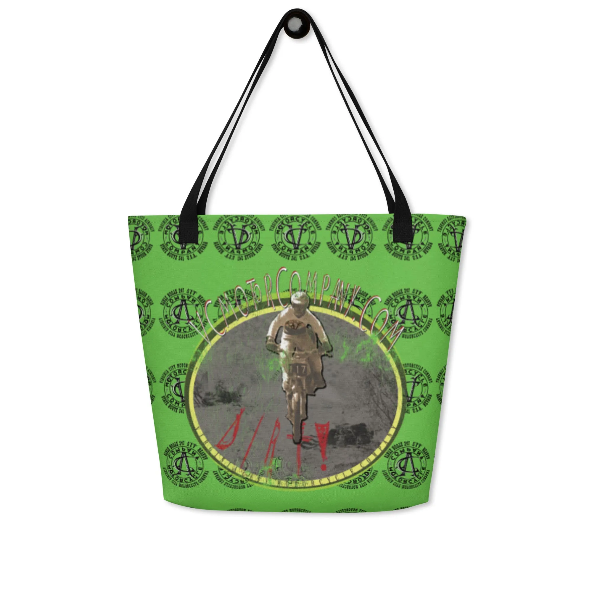 Dirt Bike Dirt! Large Tote Bag