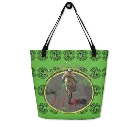 Dirt Bike Dirt! Large Tote Bag