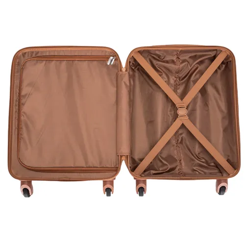 Eagle Stripper Lightweight Hard Shell Cabin Case 55 x 40 x 20 cm for Ryanair (Priority), Easyjet, British Airways