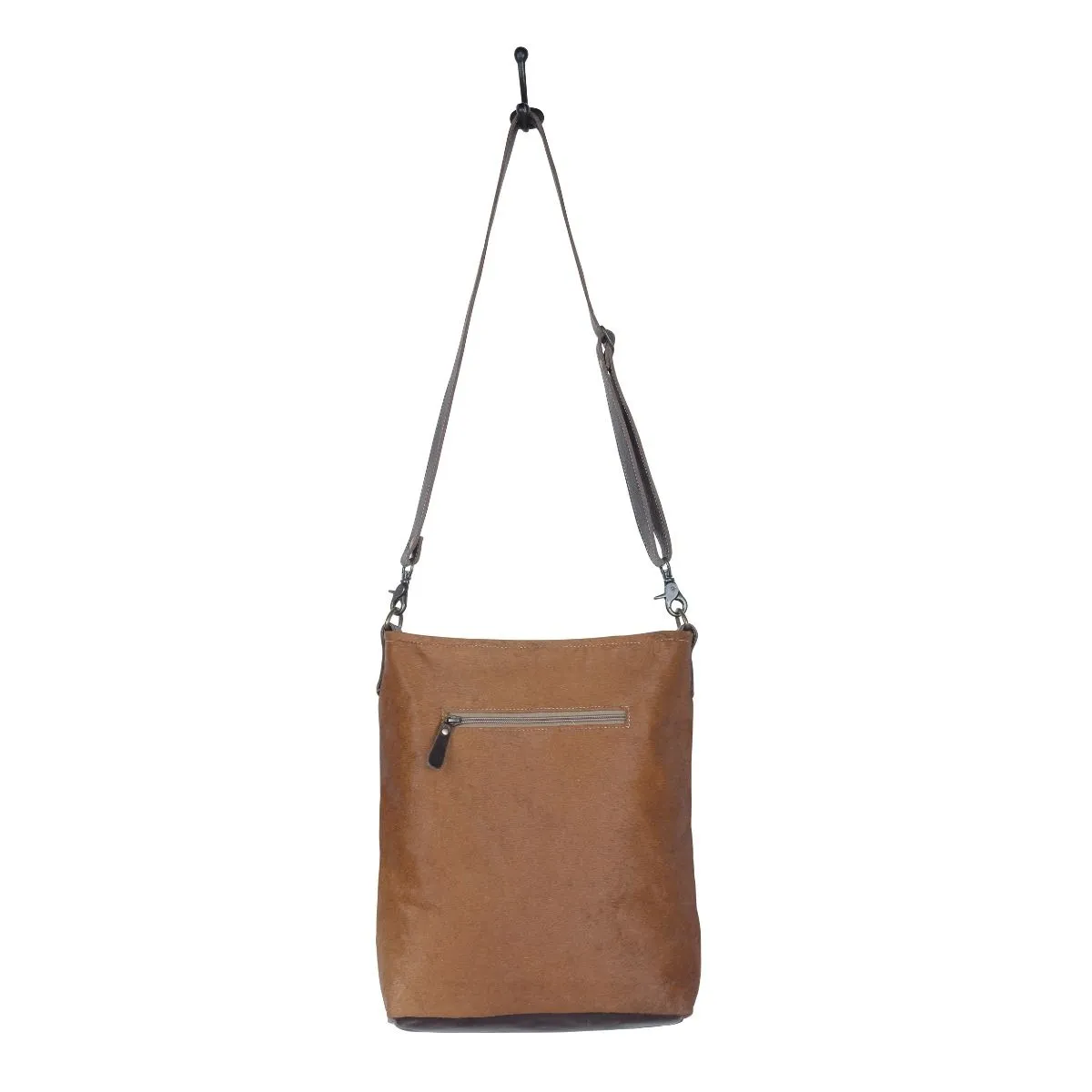 Earthen splashes Hand-Tooled Bag