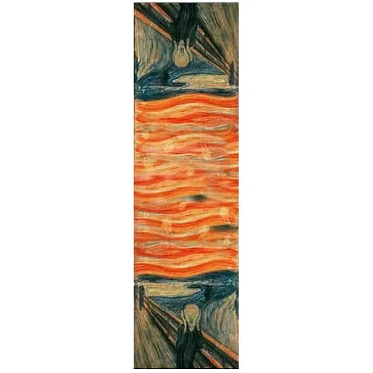 Edvard Munch The Scream Chiffon Art Scarf