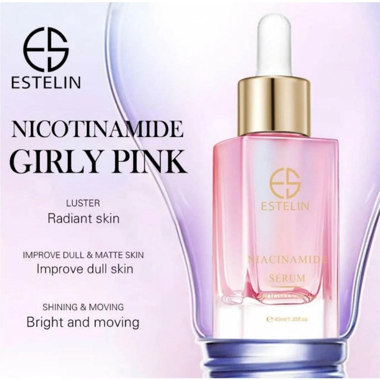 Estelin Niacinamide Serum Brightening