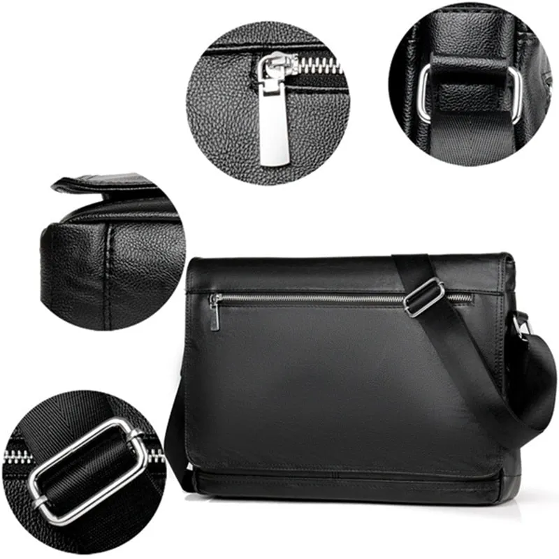 Fashion Men briefcase Crossbody bags Vintage