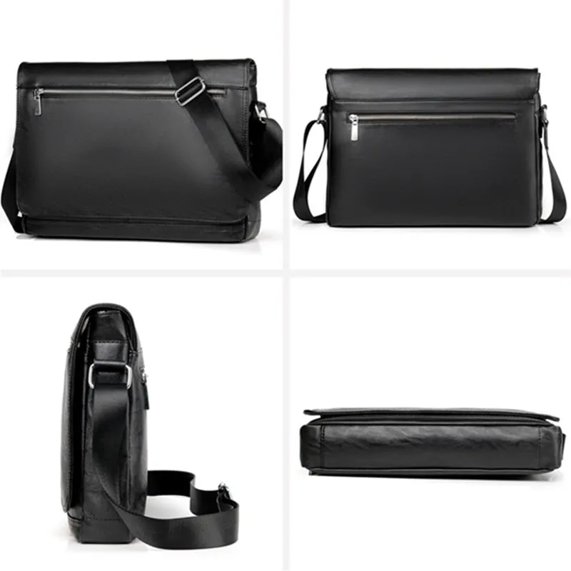 Fashion Men briefcase Crossbody bags Vintage