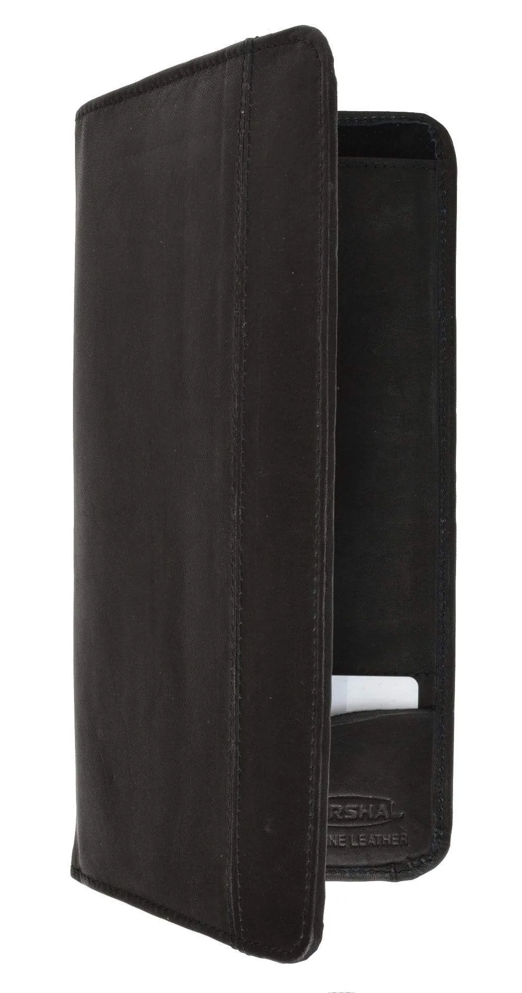 Genuine Leather Boarding Pass and Passport Holder with Credit Card Slots 565 CF (C)