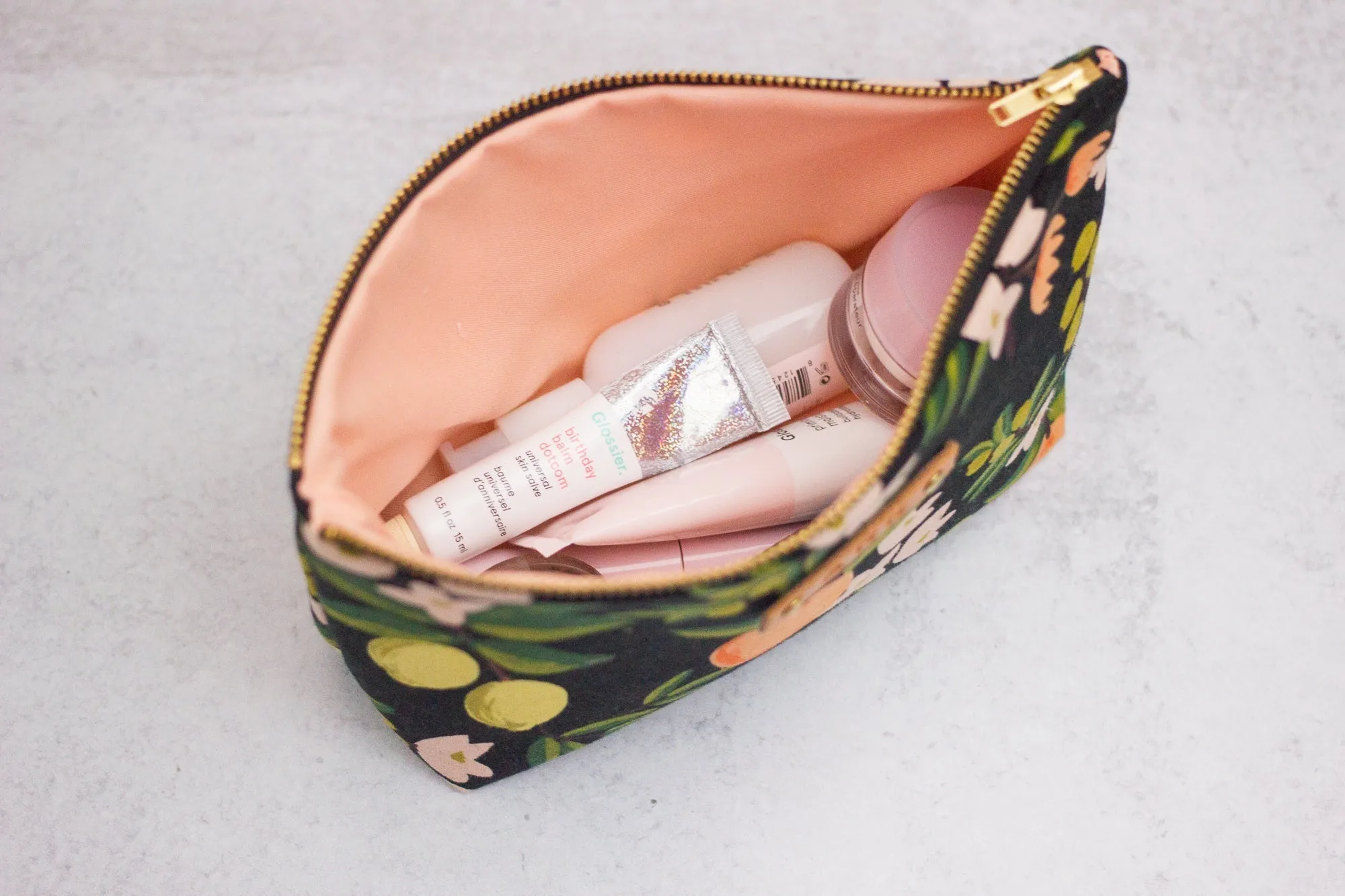 Geometric Makeup Bag