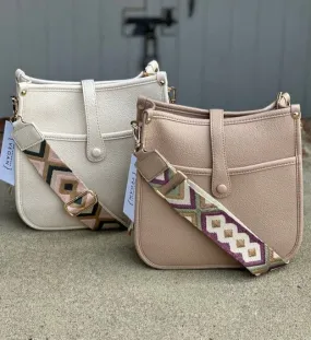 GL0069 Gigi Boho Crossbody With Guitar Strap