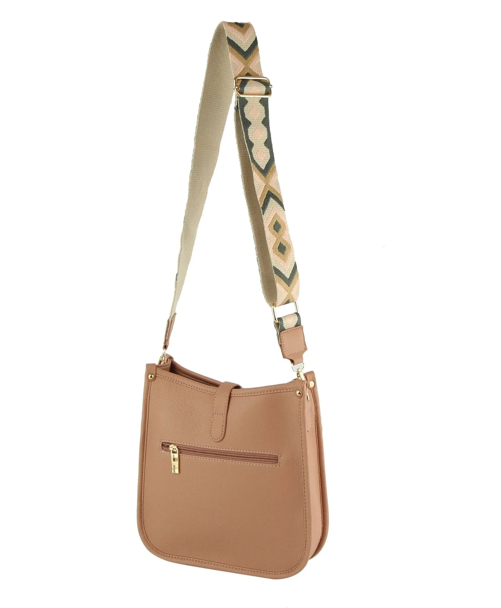 GL0069 Gigi Boho Crossbody With Guitar Strap