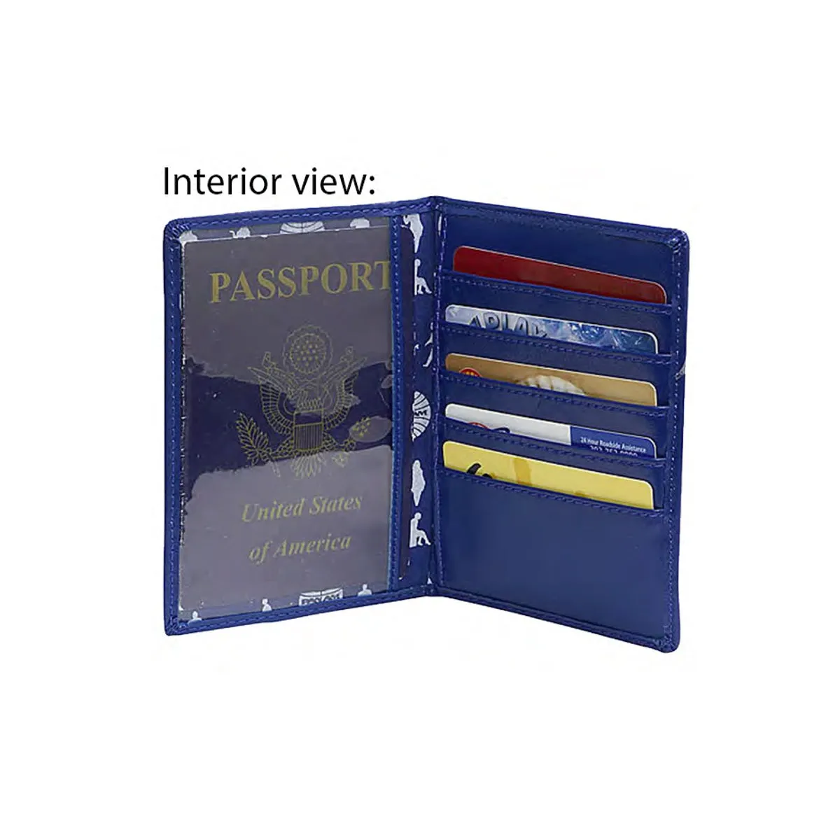 Graceland Air Pleather Passport Wallet