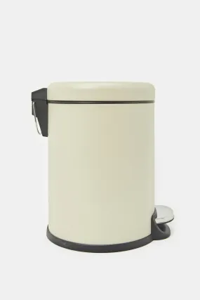 Grey Plain Pedal Bin (5L)