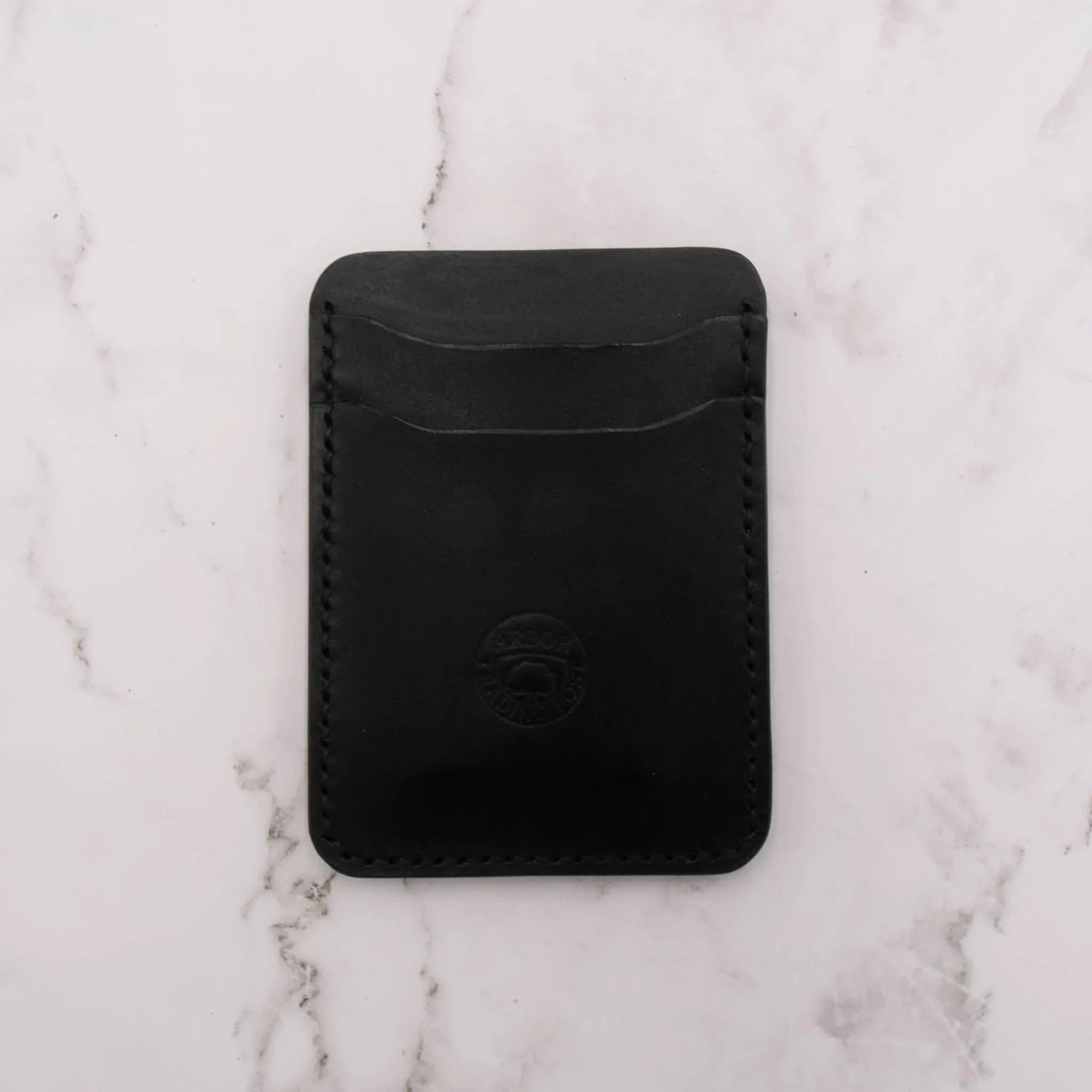 Handcrafted Leather Card Holder Wallet, 5 Pocket Slim Design