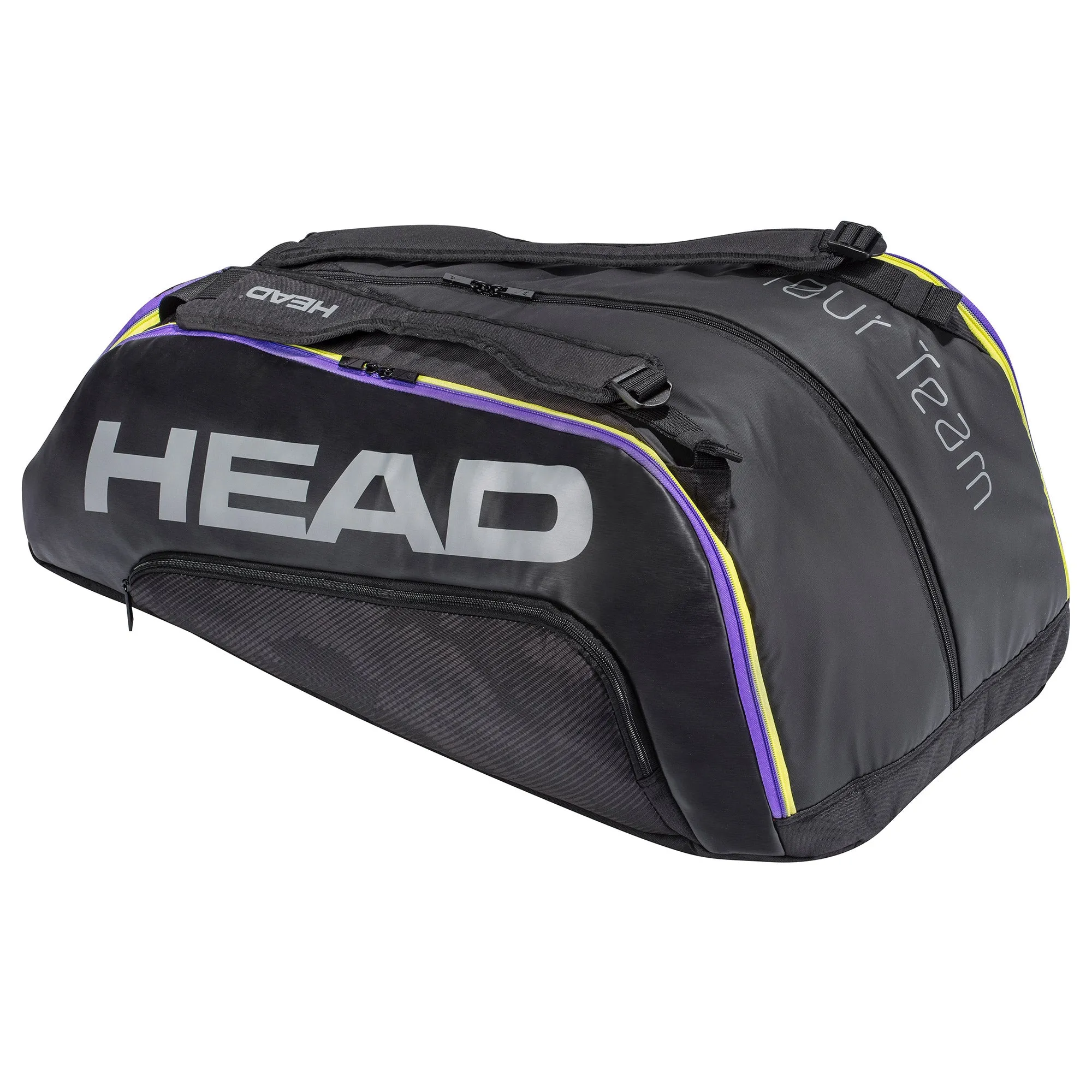 Head Tour Team 12R Monstercombi Black Tennis Bag