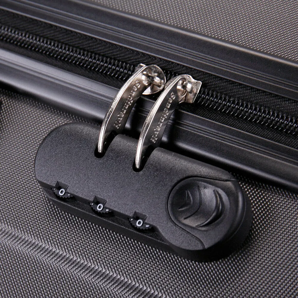 Heavy Duty 3 Piece Lightweight 360° Rolling Suitcase