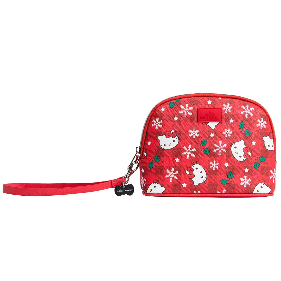 Hello Kitty® Gingham Arch Makeup Bag