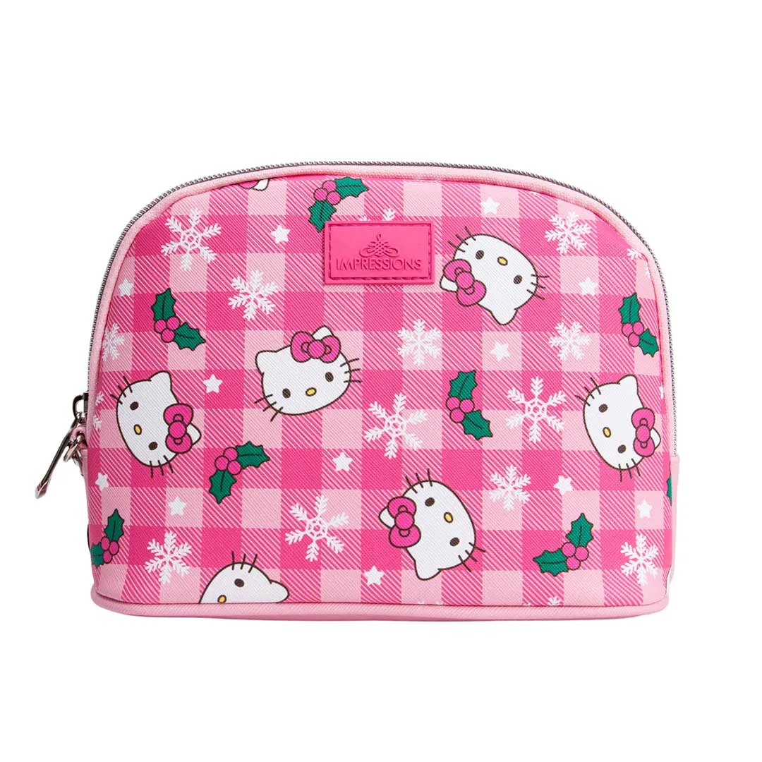 Hello Kitty® Gingham Arch Makeup Bag