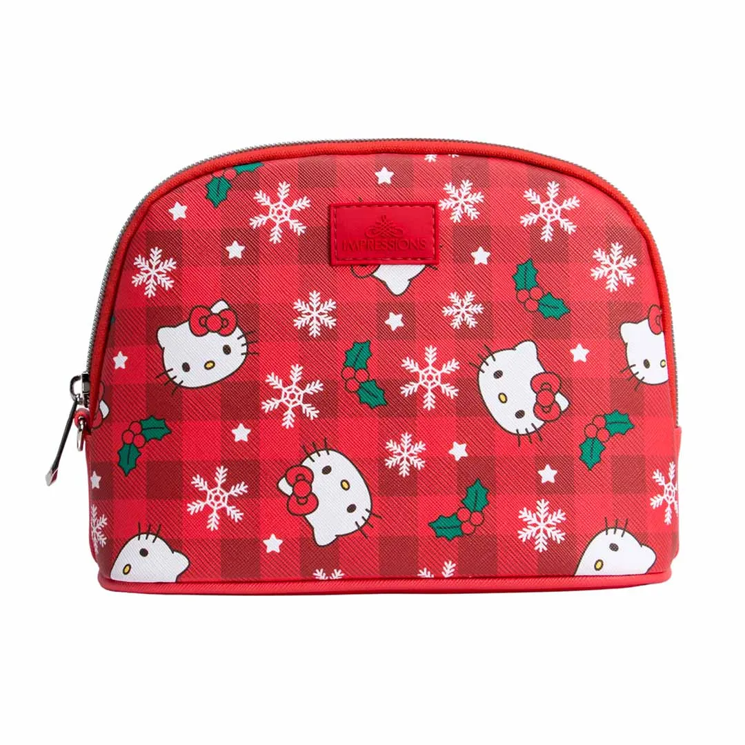 Hello Kitty® Gingham Arch Makeup Bag