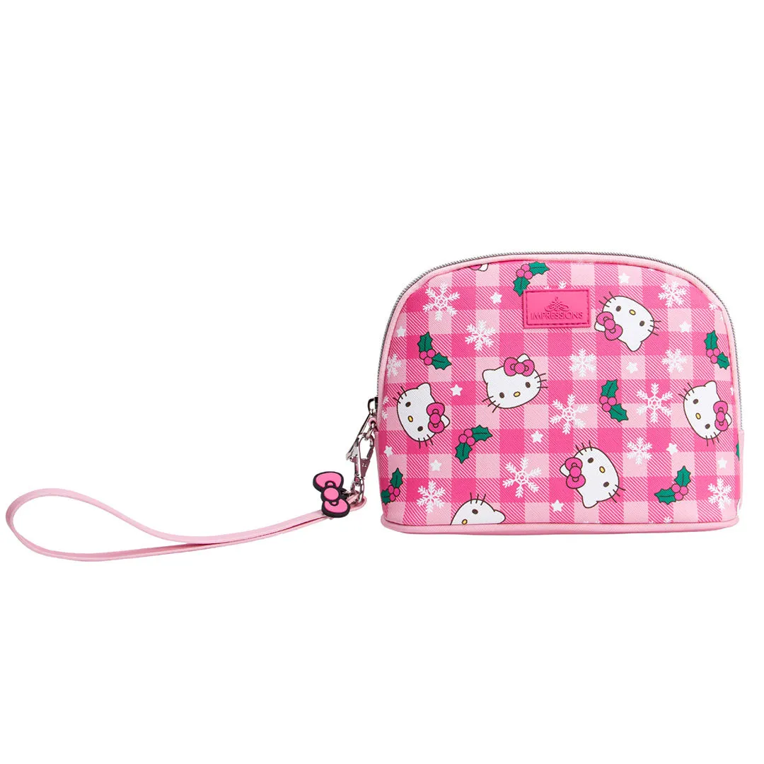 Hello Kitty® Gingham Arch Makeup Bag