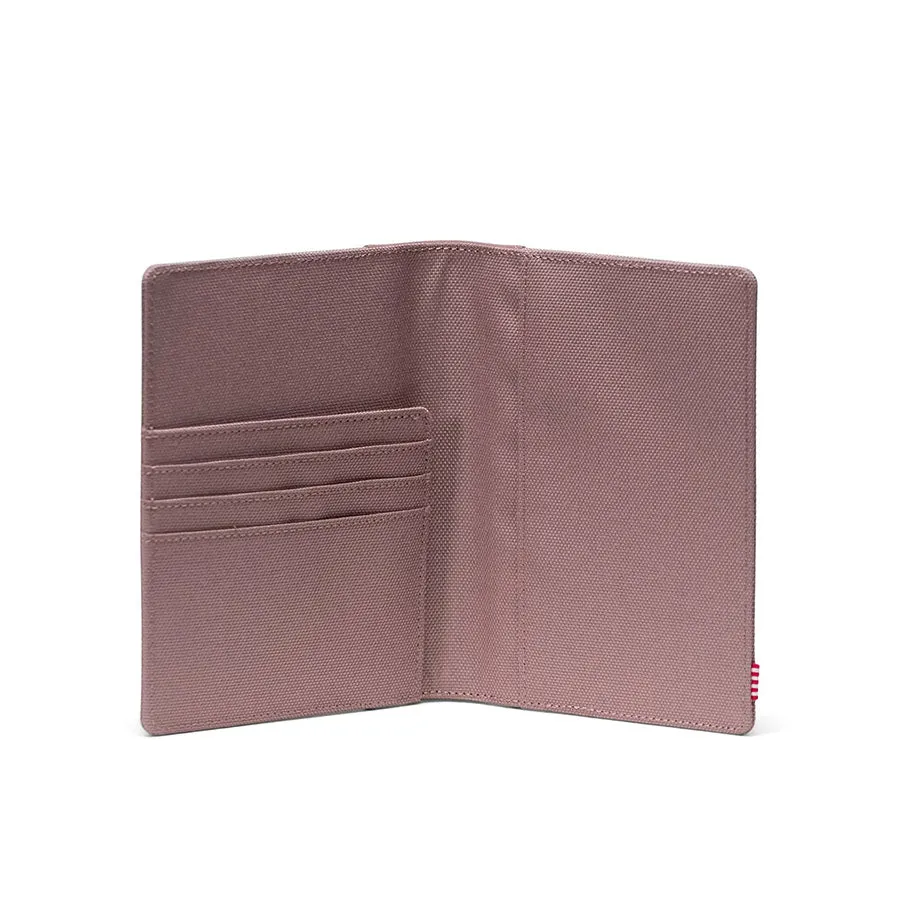 HERSCHEL HSC S424 Raynor Passport Holder-Ash Rose