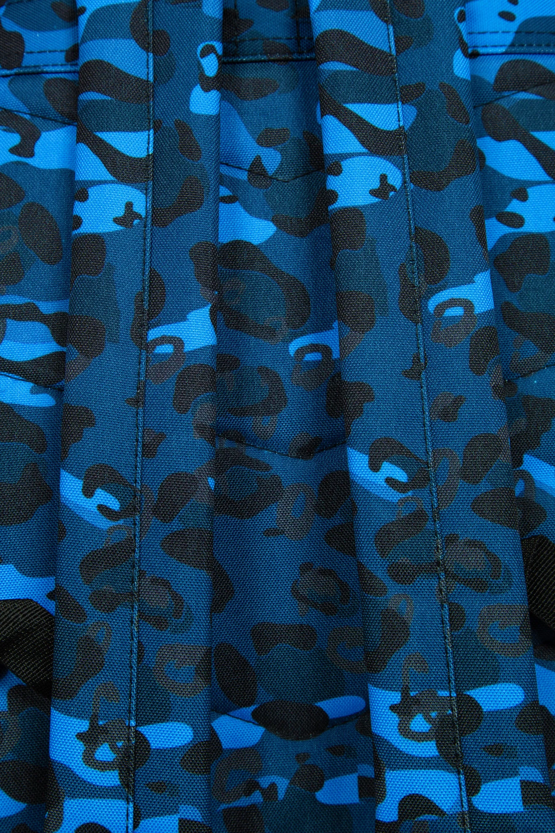 Hype Girls Iconic Blue Camo Leopard Print Backpack