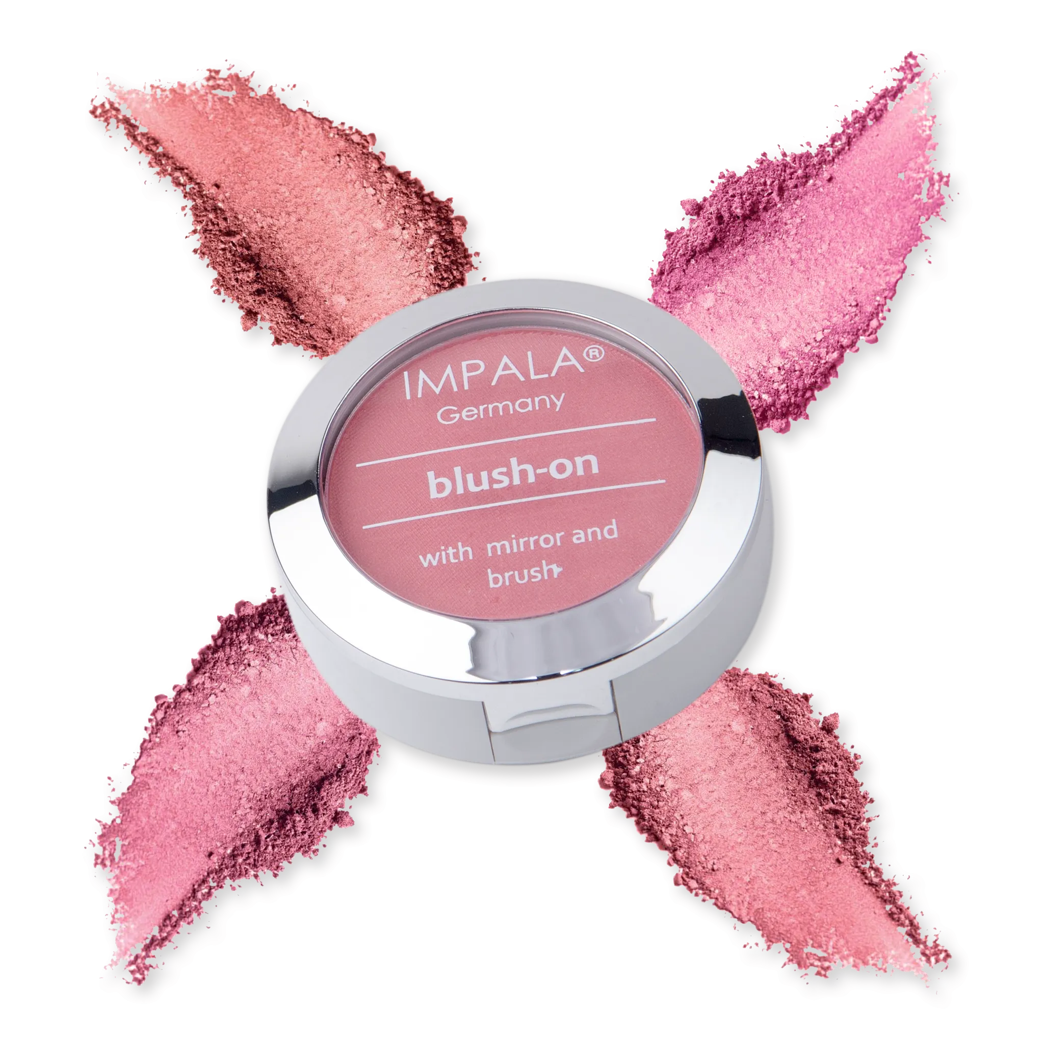 IMPALA Blush On Powder with Mirror & Brush