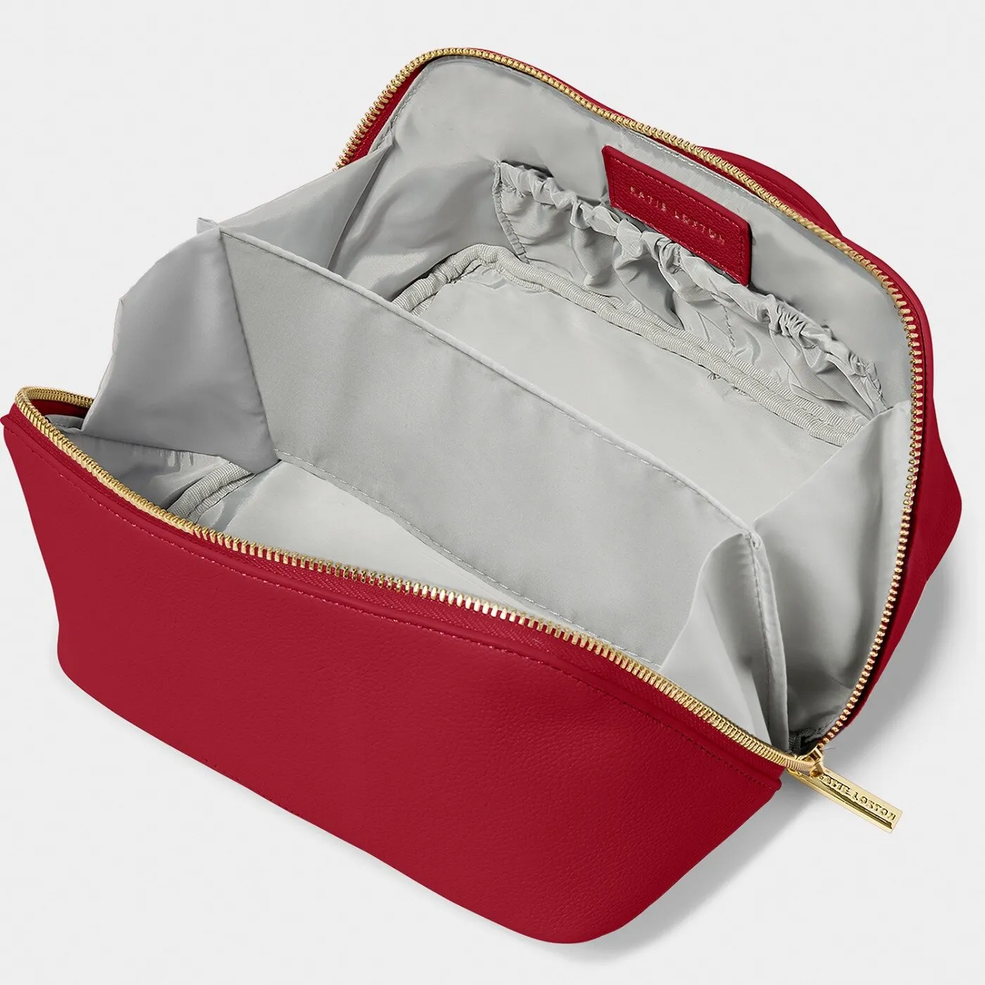 Katie Loxton 21cm Garnet Red Medium Makeup and Wash Bag