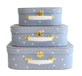 Kids Carry Case - Blue Stars ( SOLD INDIVIDUALLY )