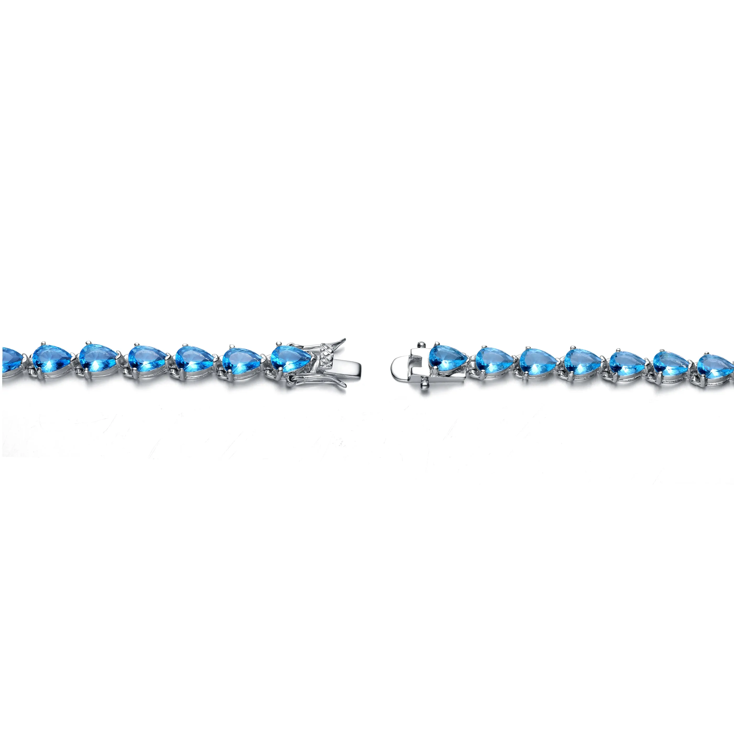 La Scène Blue Tennis Bracelet