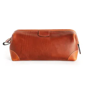 Leather Framed Dopp Kit