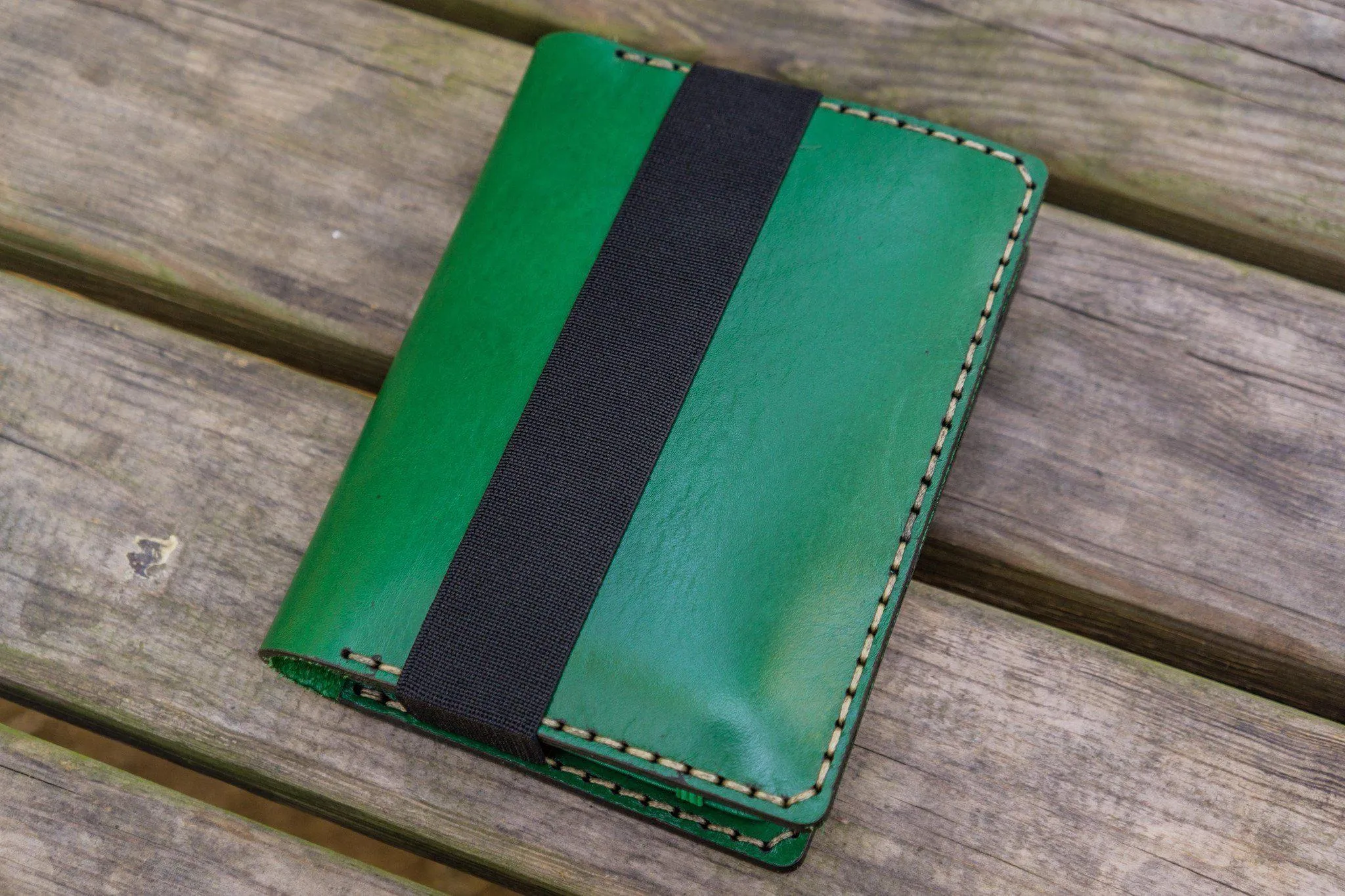 Leather Leuchtturm1917 A6 Notebook Cover - Green