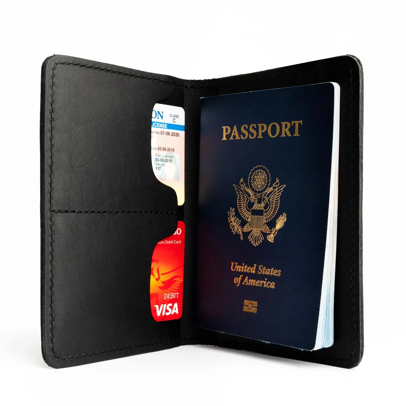 Leather Modern Passport Holder