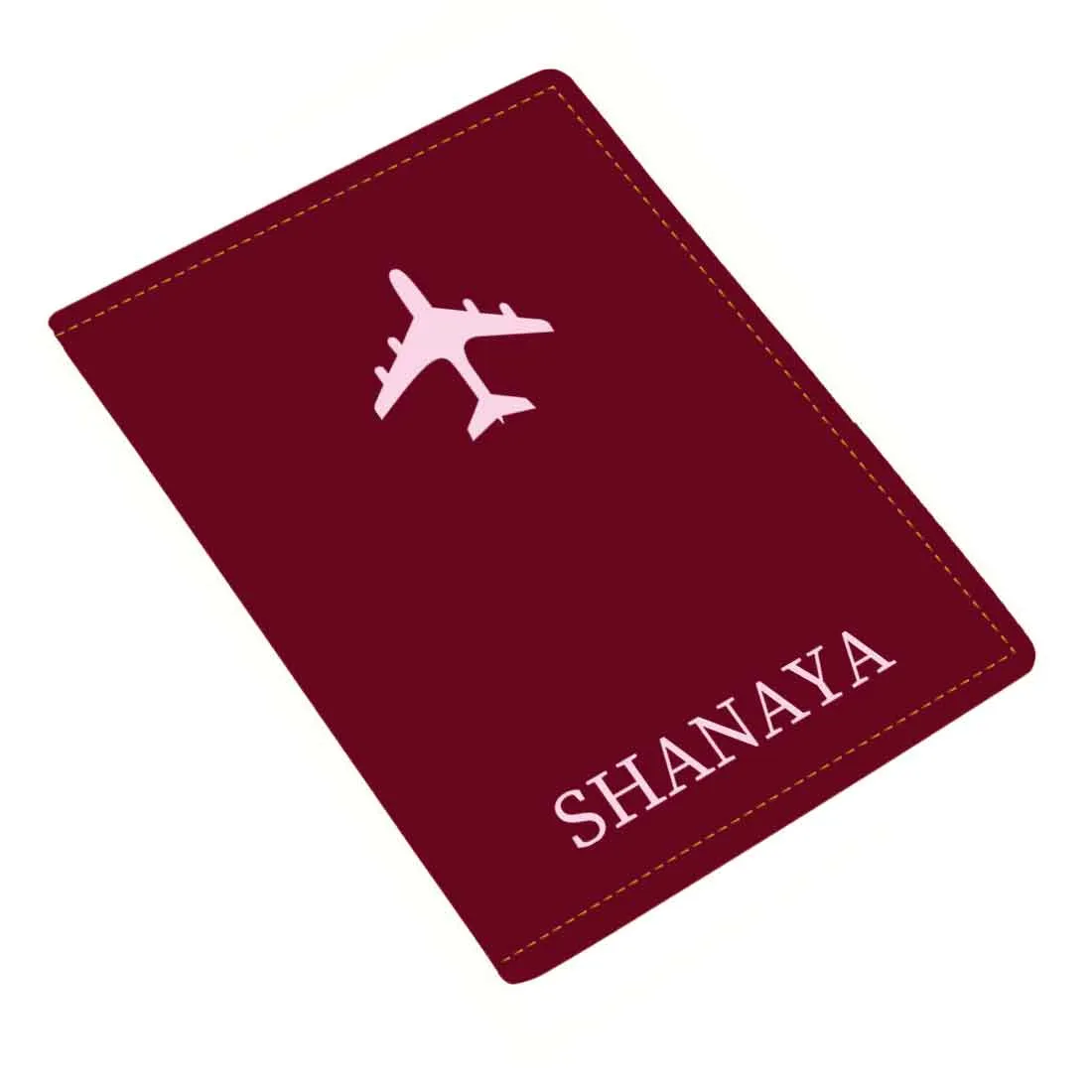 Leather Passport Holder Personalized with Name Cover for Passports - ADD NAME