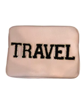 Leather Travel Cosmetic Bag