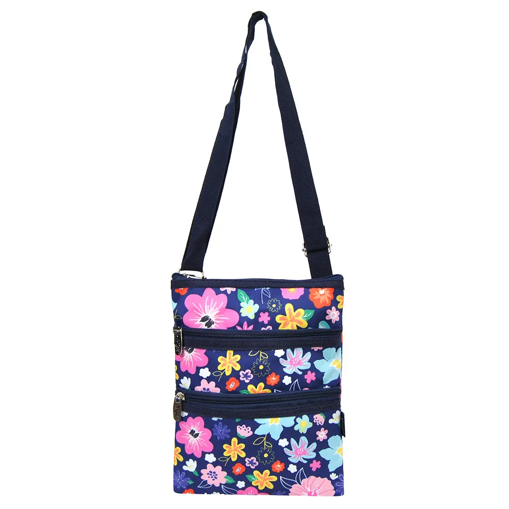 Lilac Floral NGIL Messenger Hipster Bag