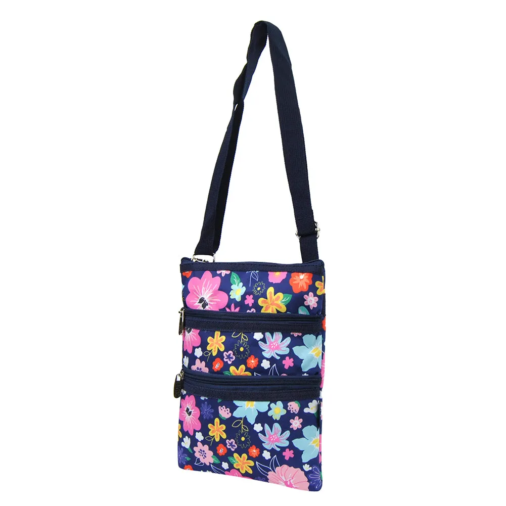 Lilac Floral NGIL Messenger Hipster Bag