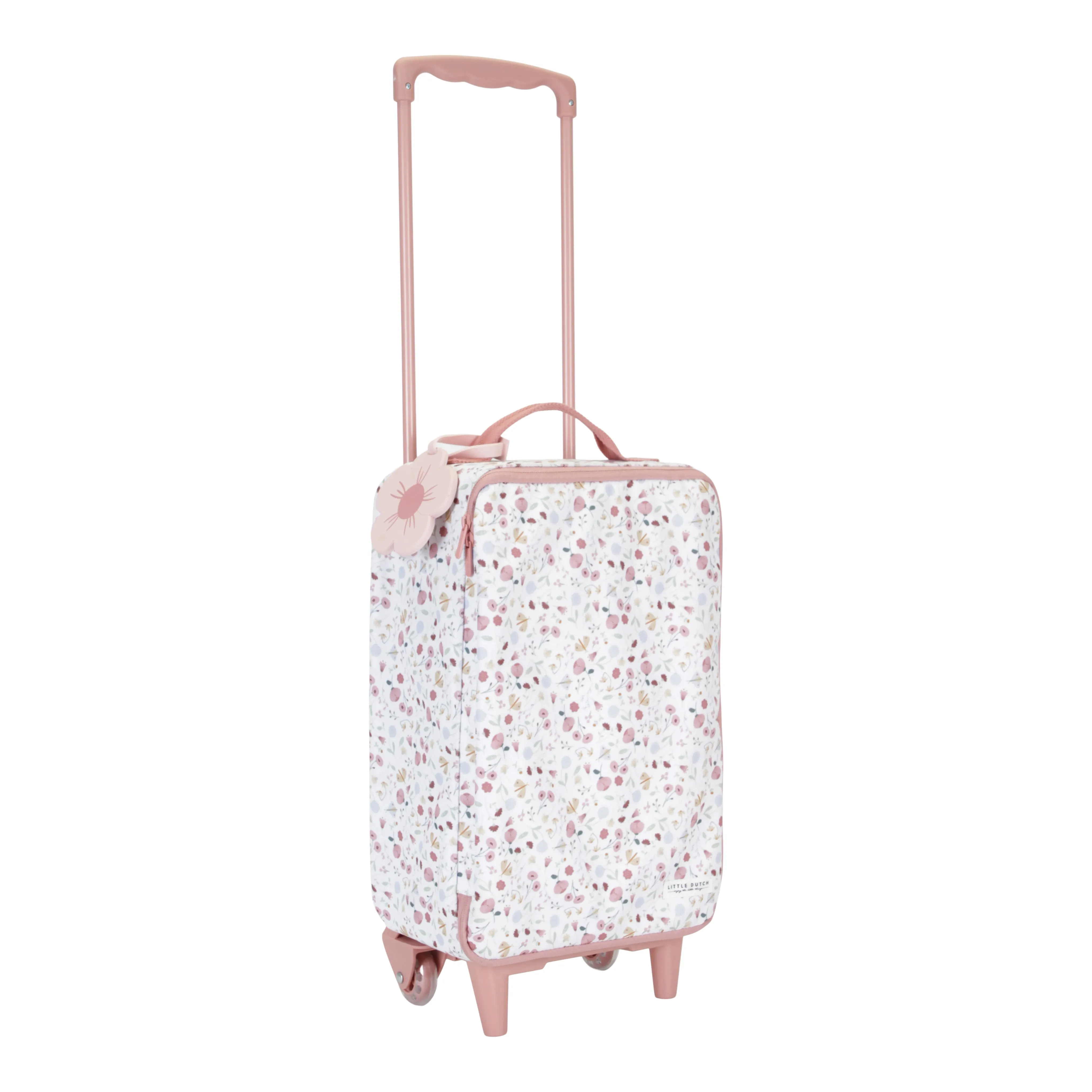 Little Dutch Children's suitcase Trolley | Flowers & Butterflies