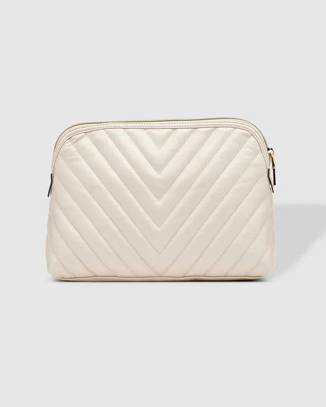 Louenhide Positano Cosmetic Case Pearl White