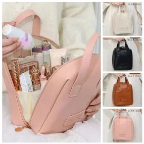 LovelyRLovely Shell Shape PU Leather Cosmetic Bag