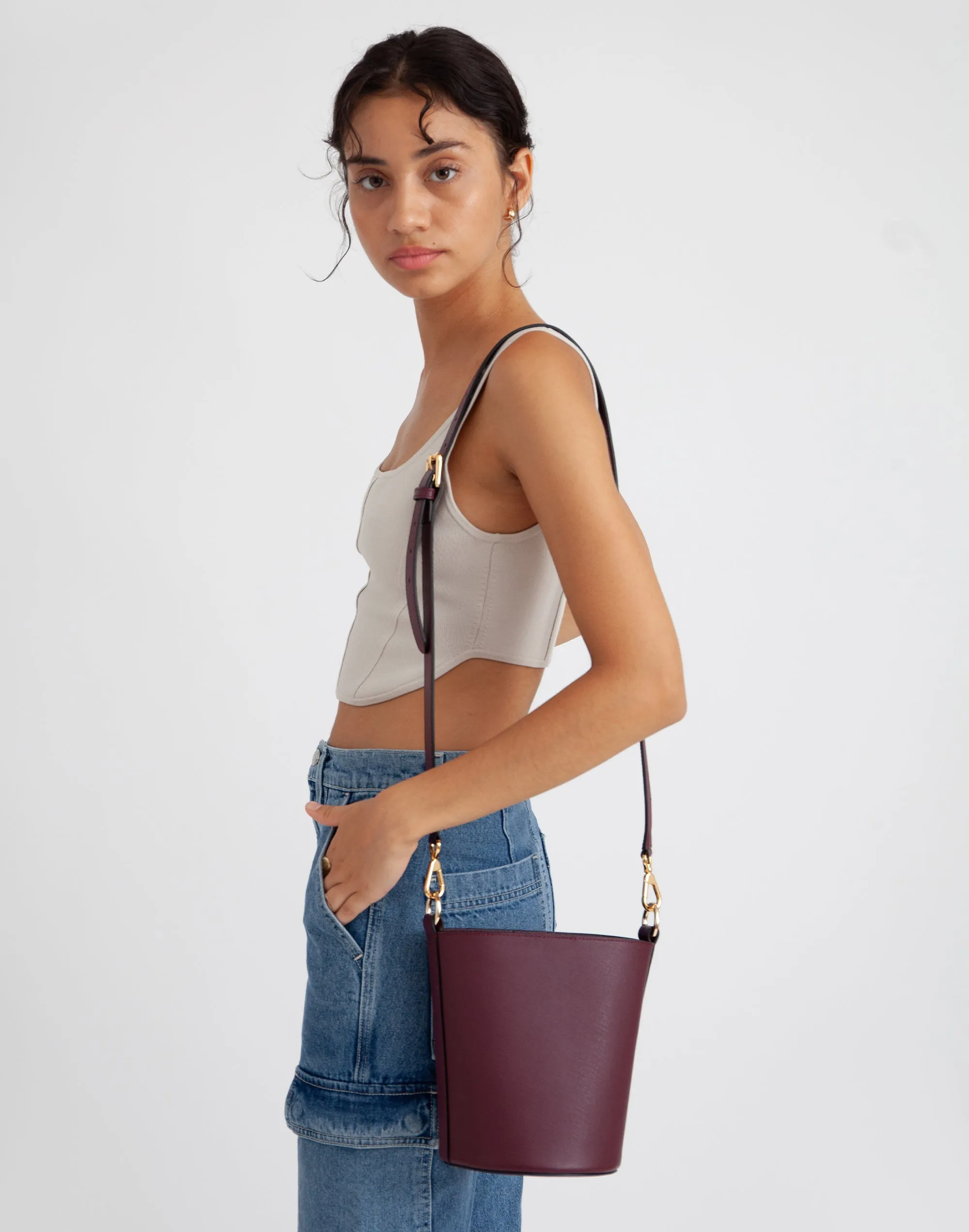 Luxe Mini Bucket Bag