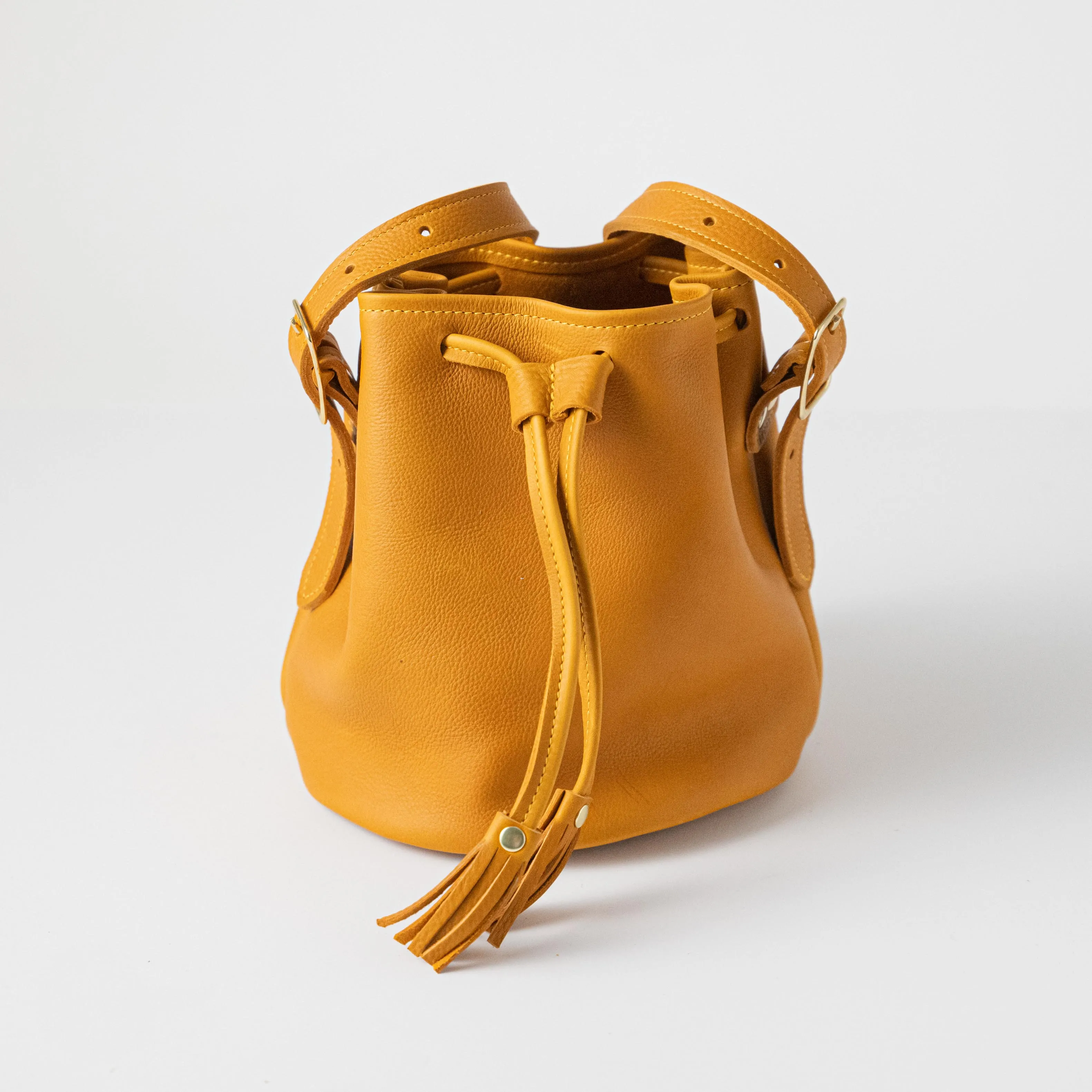 Marigold Cypress Bucket Bag