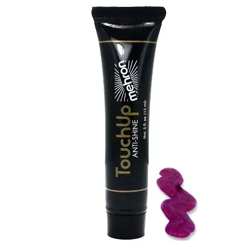 Mehron Makeup Touch-Up Matte Anti-Shine Finishing Gel (Dark Tint)