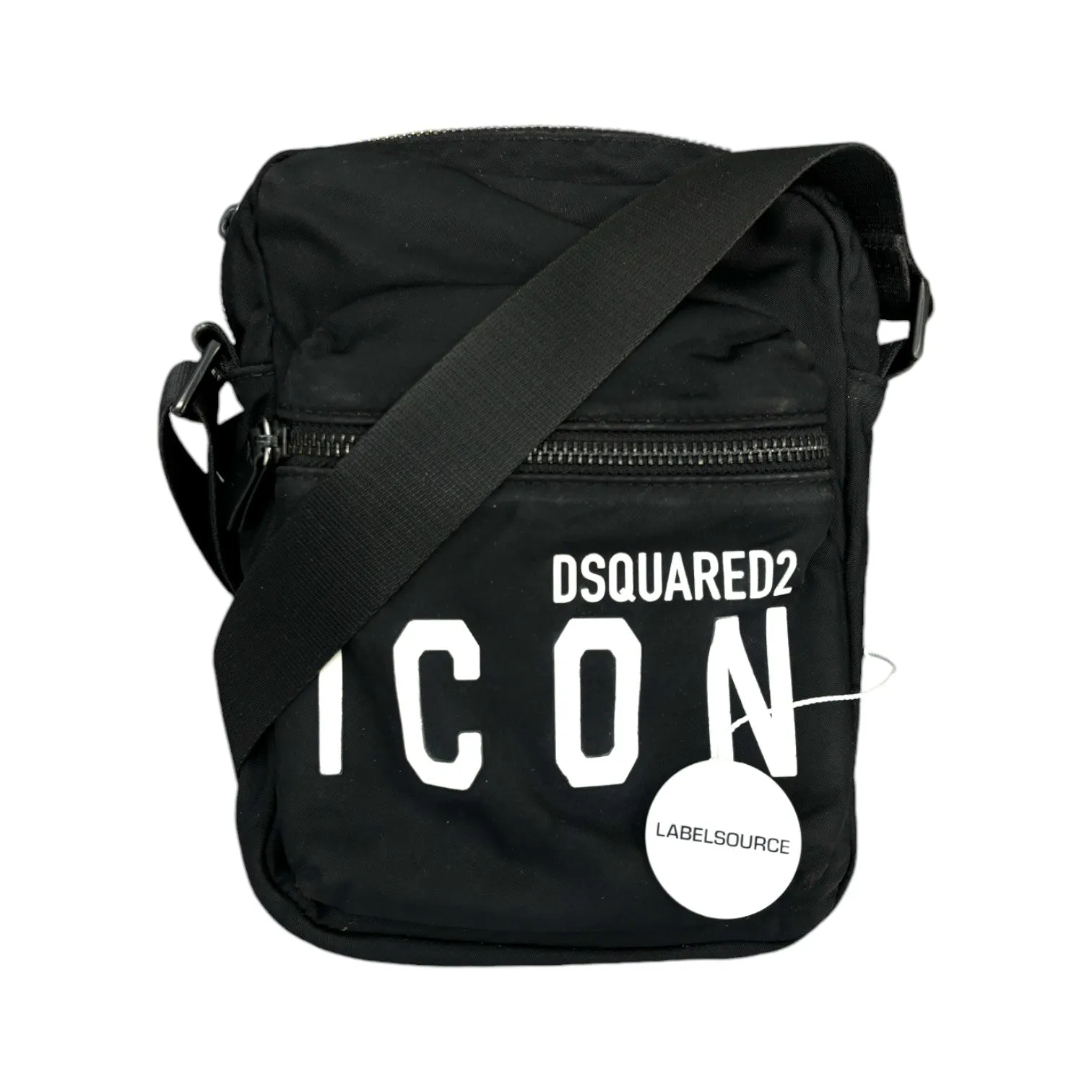 Men's Icon Messenger Bag Black