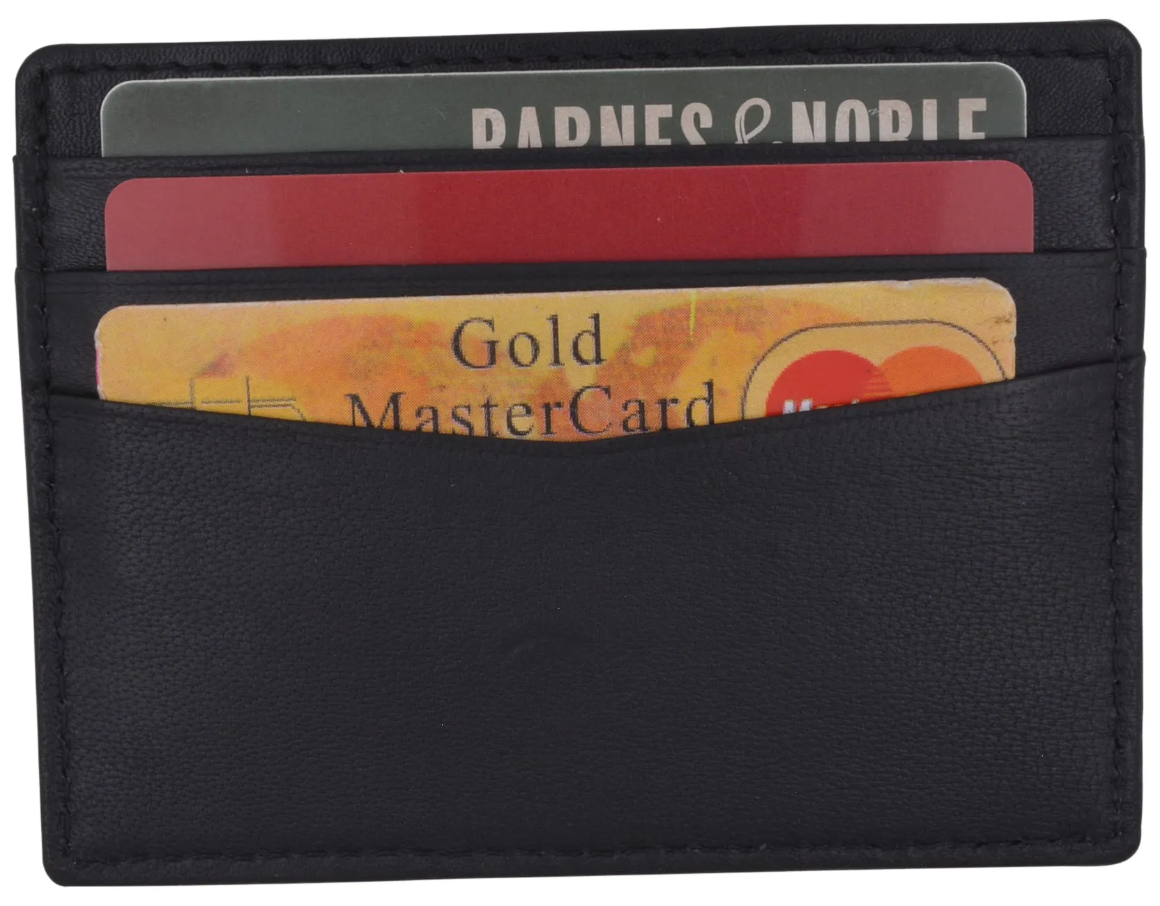 Men's RFID Blocking Leather Slim Credit Card Holder RFIDP170