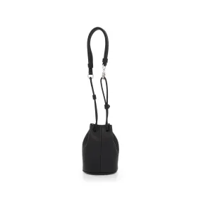 Micro Tabi Bucket Bag in Black