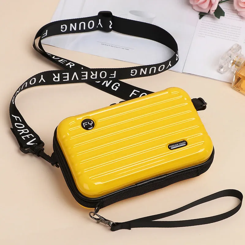 Mini briefcase crossbody bag - stylish and multi-functional