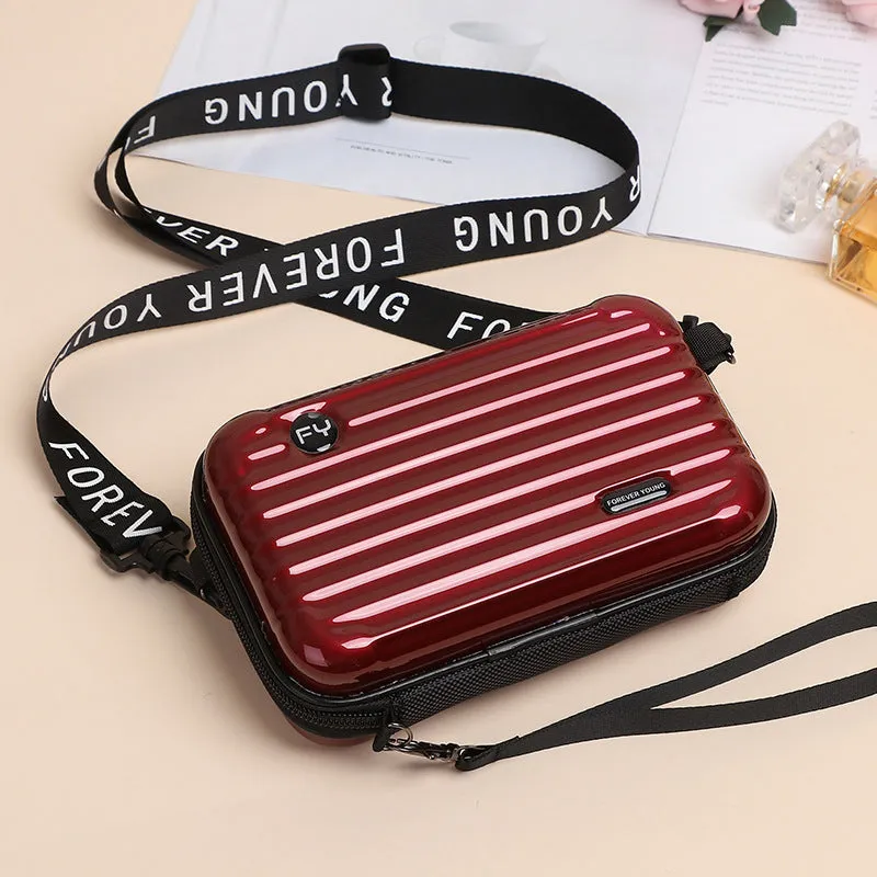 Mini briefcase crossbody bag - stylish and multi-functional