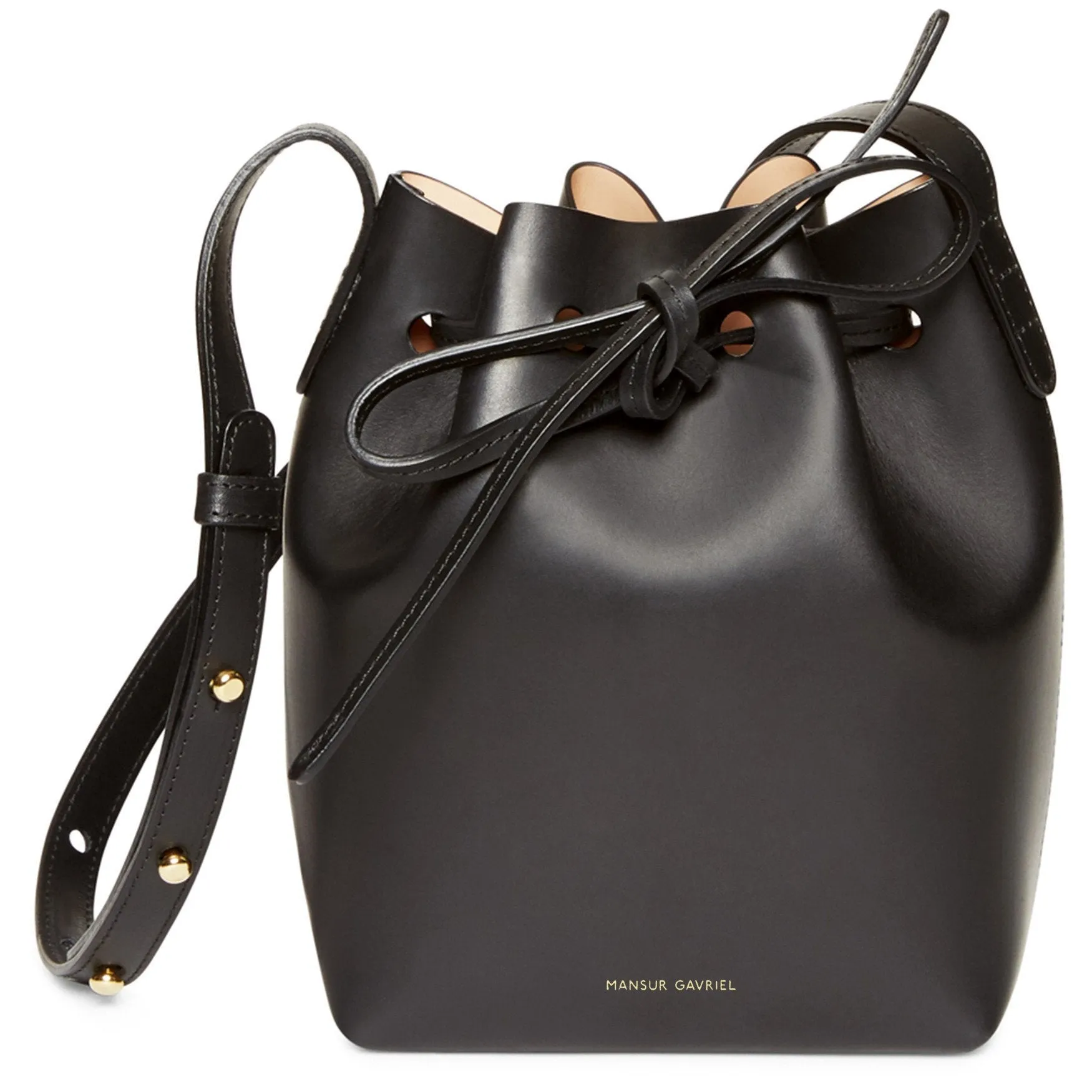 Mini Mini Bucket Bag - Black/Ballerina