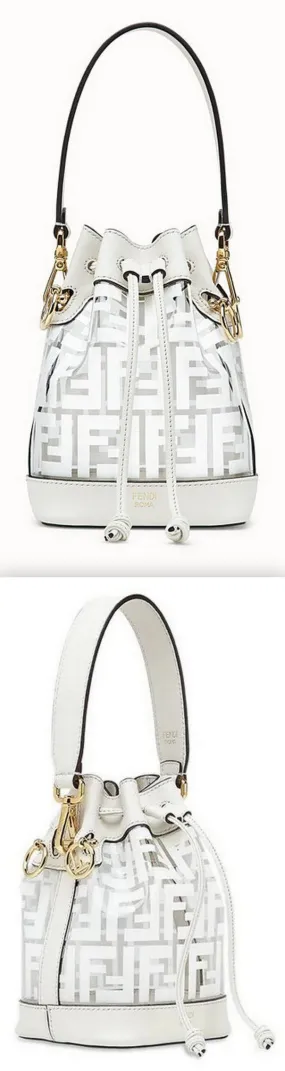 'Mon Tresor' Pu Mini Bag, White