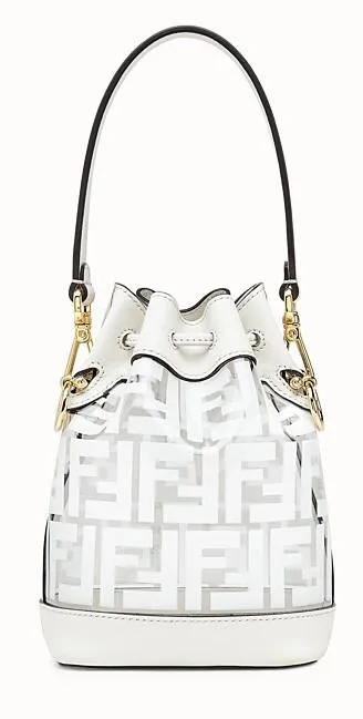 'Mon Tresor' Pu Mini Bag, White