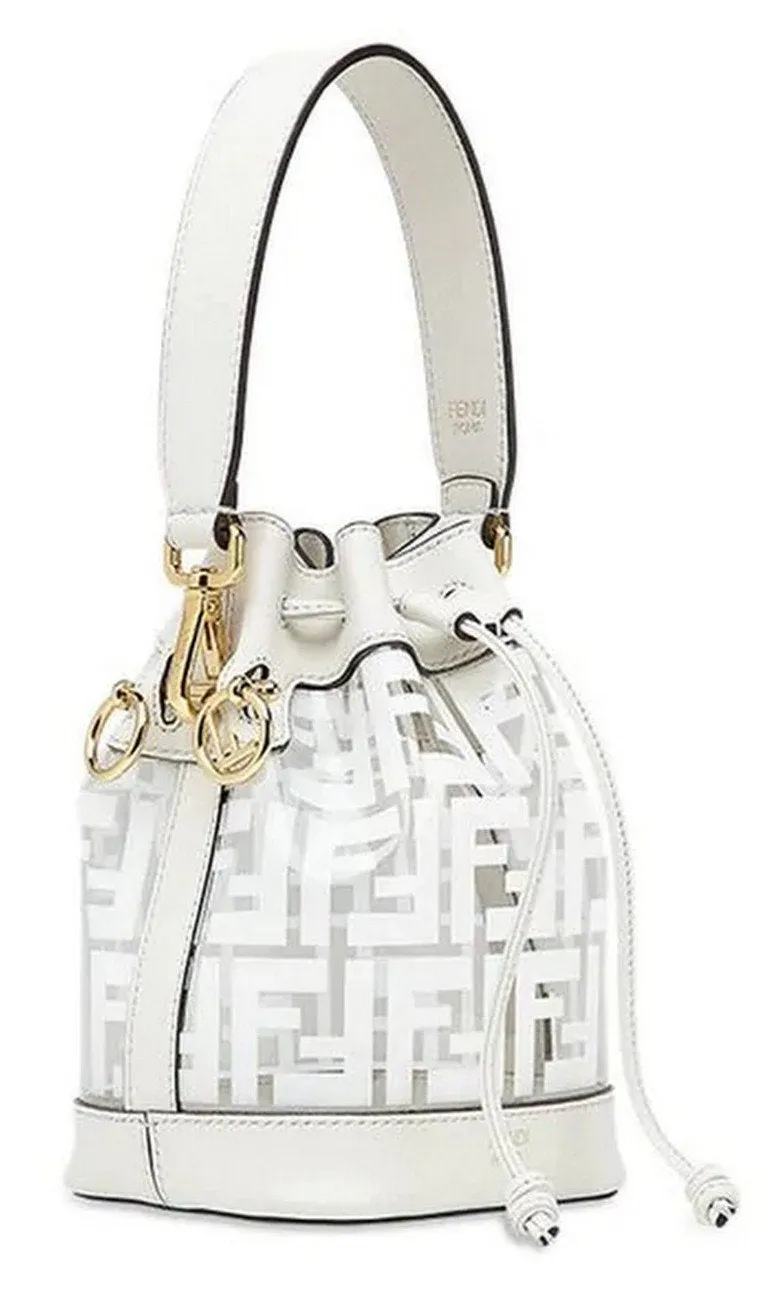 'Mon Tresor' Pu Mini Bag, White